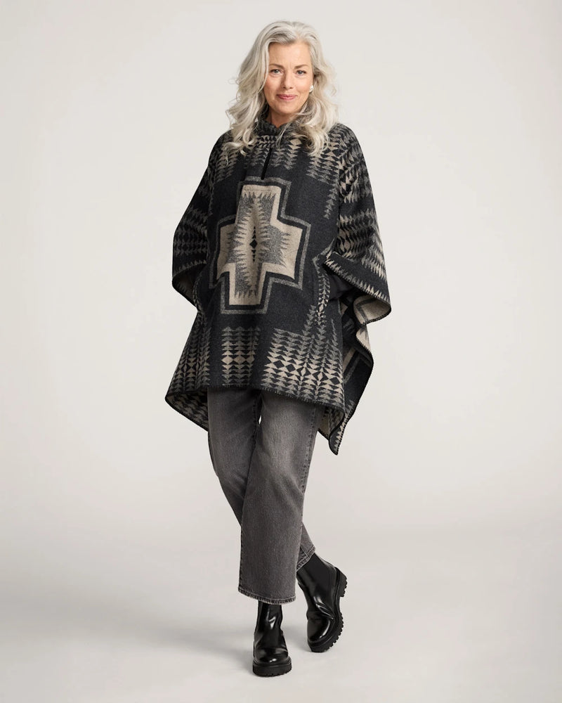 PENDLETON HARDING WOOL PONCHO