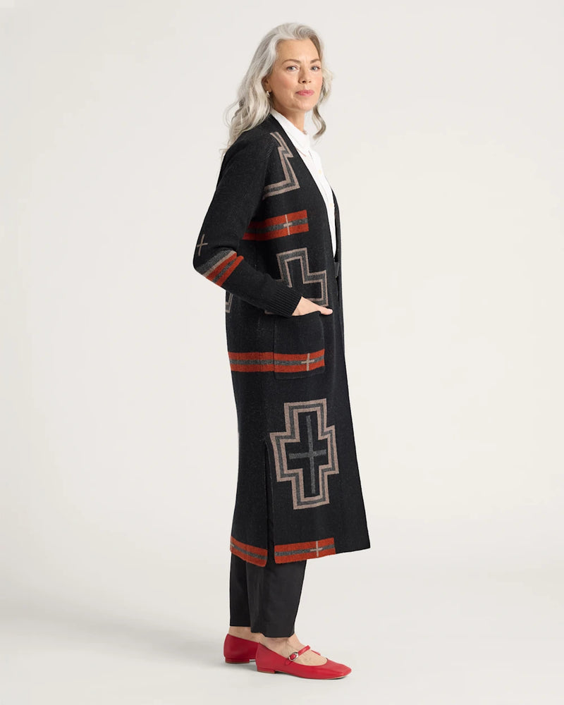 PENDLETON SAN MIGUEL LAMBSWOOL DUSTER CARDIGAN