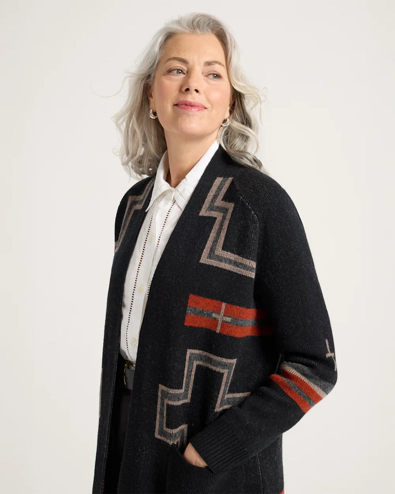 PENDLETON SAN MIGUEL LAMBSWOOL DUSTER CARDIGAN