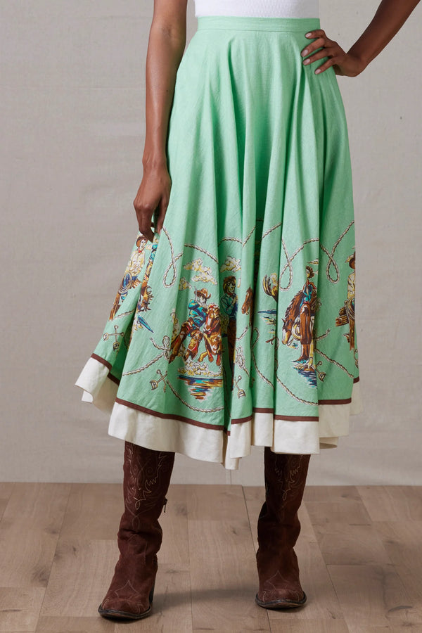 DOUBLE D RANCH MITCHELL'S GALLERY SKIRT 
