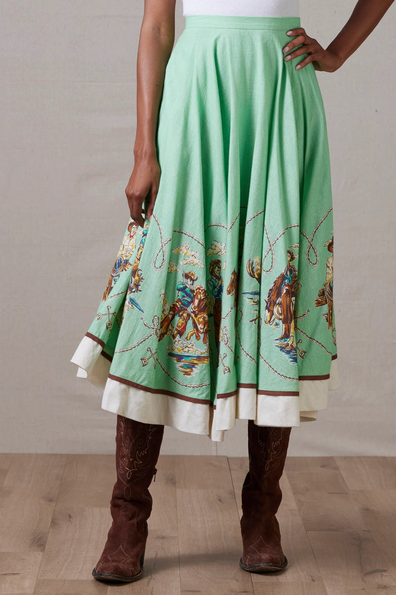 DOUBLE D RANCH MITCHELL'S GALLERY SKIRT 