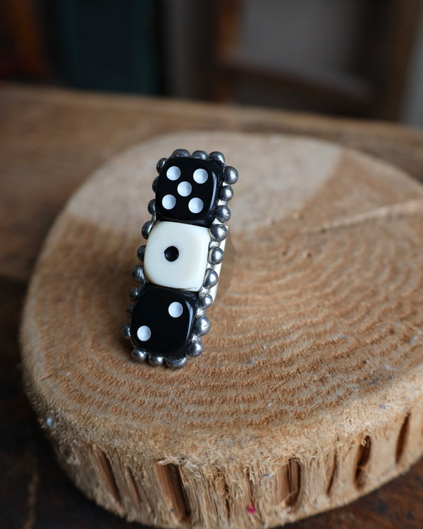 3 Dice Ring- Adjustable