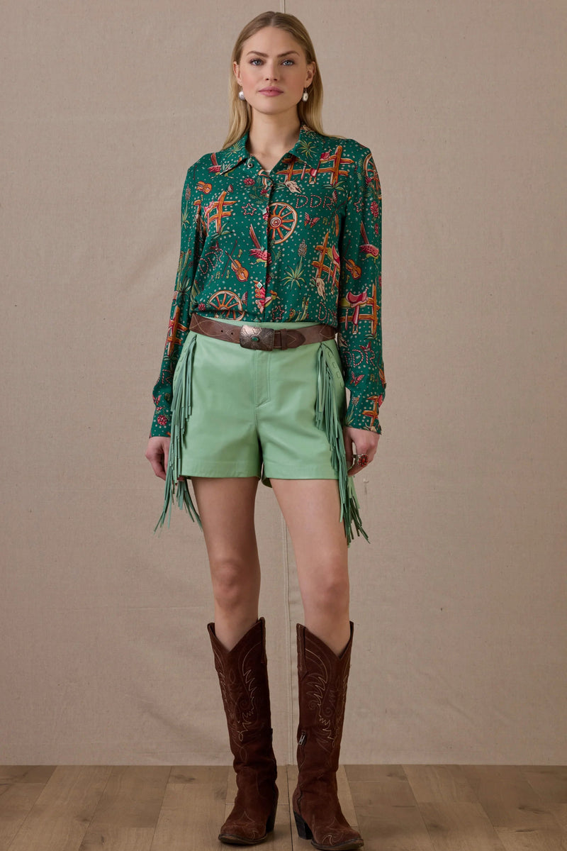 Double D Ranch Rhinestone Suits & Cowboy Boots Top