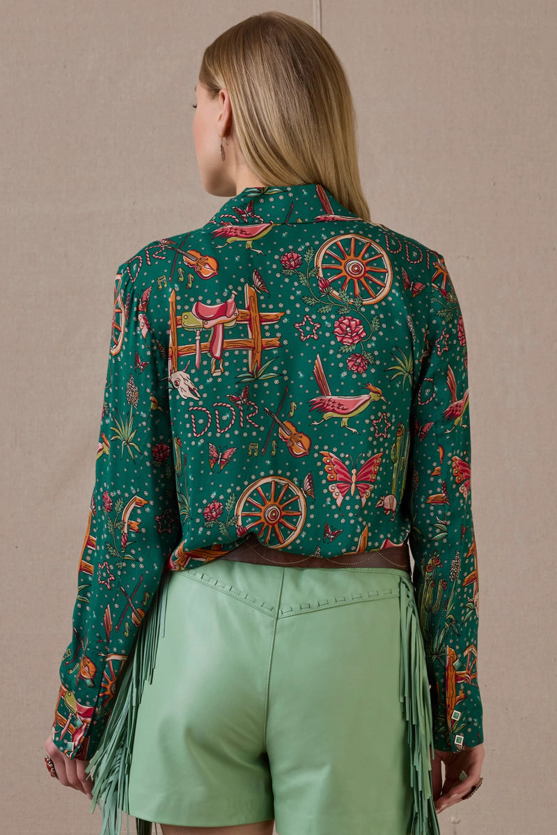 Double D Ranch Rhinestone Suits & Cowboy Boots Top