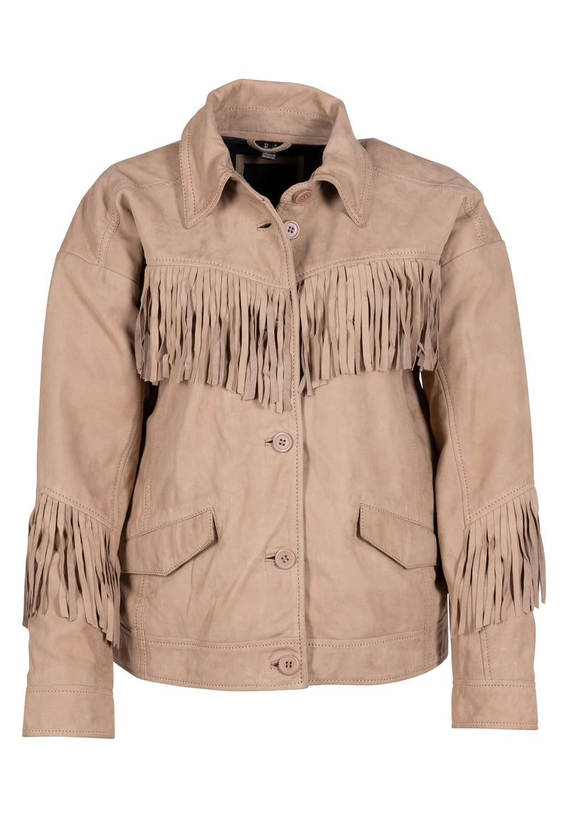 MAURITIUS FRINGED DINY JACKET 