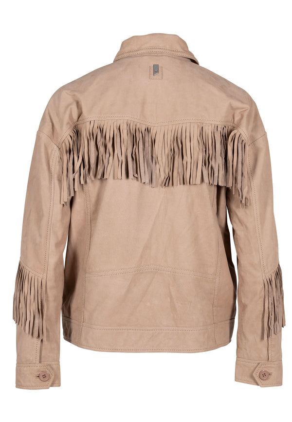 MAURITIUS FRINGED DINY JACKET 