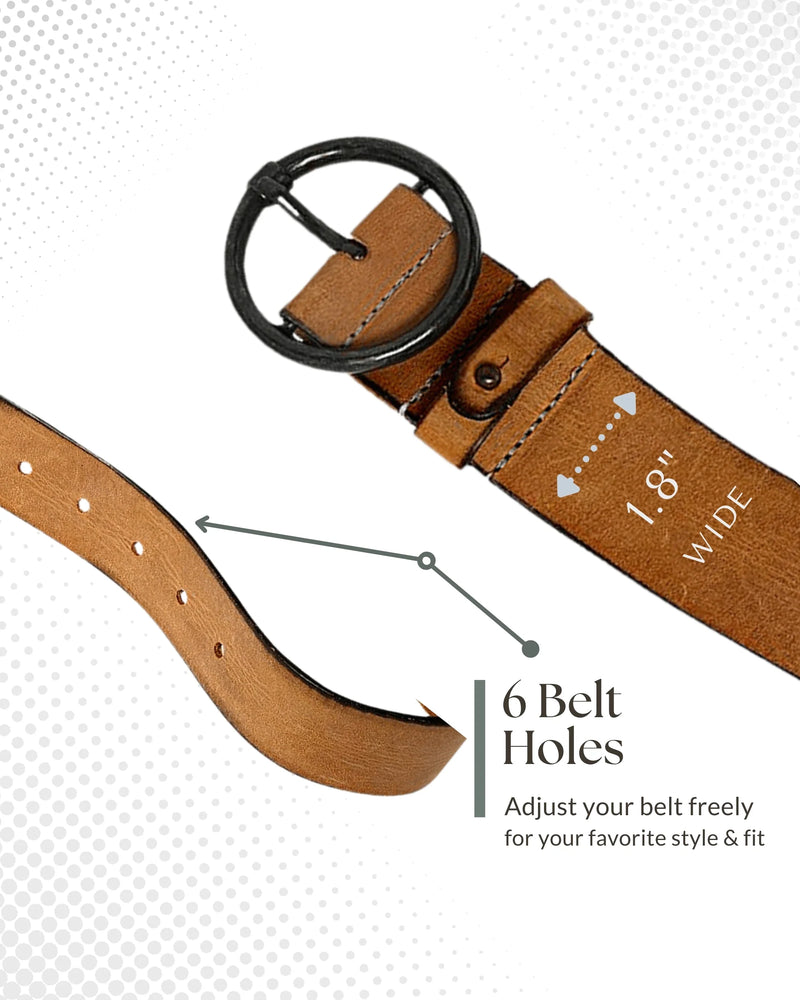 Amsterdam Heritage Pip | Premium Italian Leather Belt