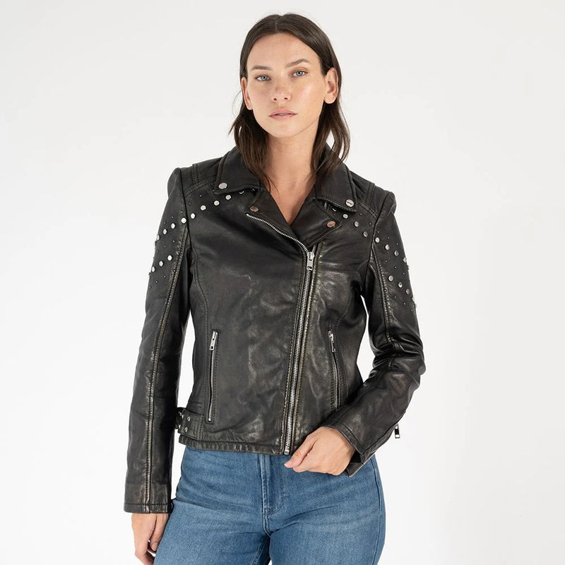 Mauritius Danielle RF Leather Jacket