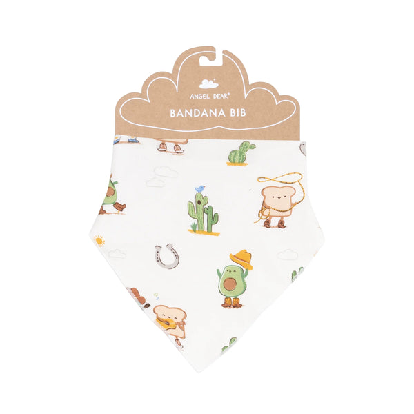 Angel Dear Bandana Bib - Avocado Toast Western - O/S