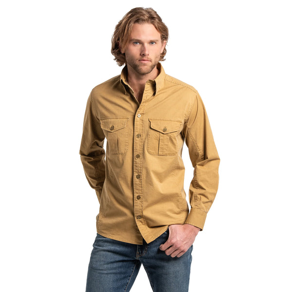 Madison Creek Field British Khaki Shirt