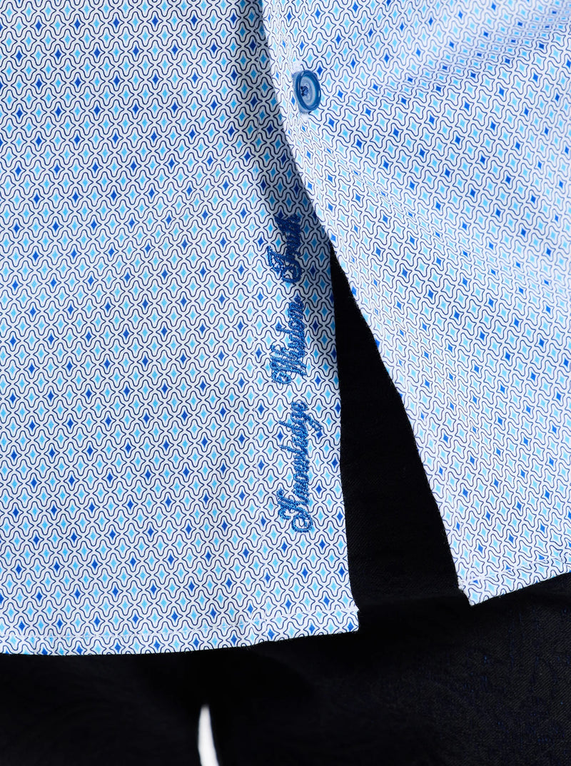 ROBERT GRAHAM CLAYTON LONG SLEEVE BUTTON DOWN SHIRT