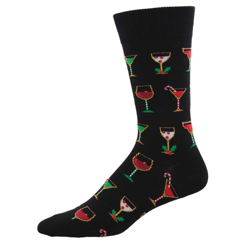 SOCKSMITH Christmas Cocktails Sock