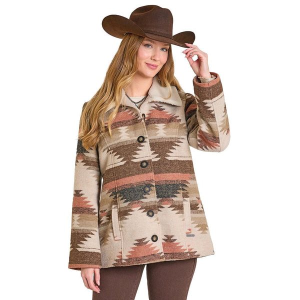 Panhandle Brown Aztec Coat