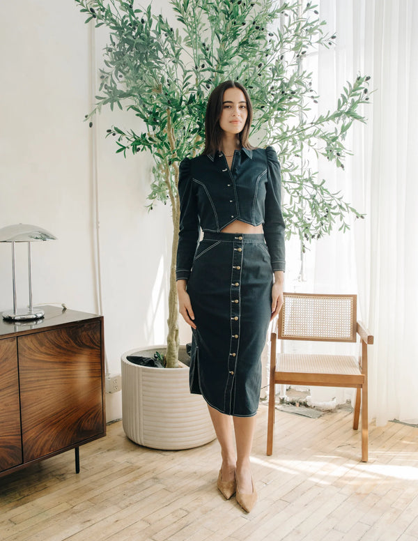 Love The Label Apolline Midi Skirt