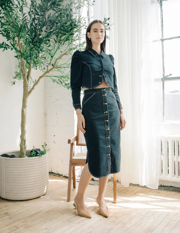 Love The Label Apolline Midi Skirt