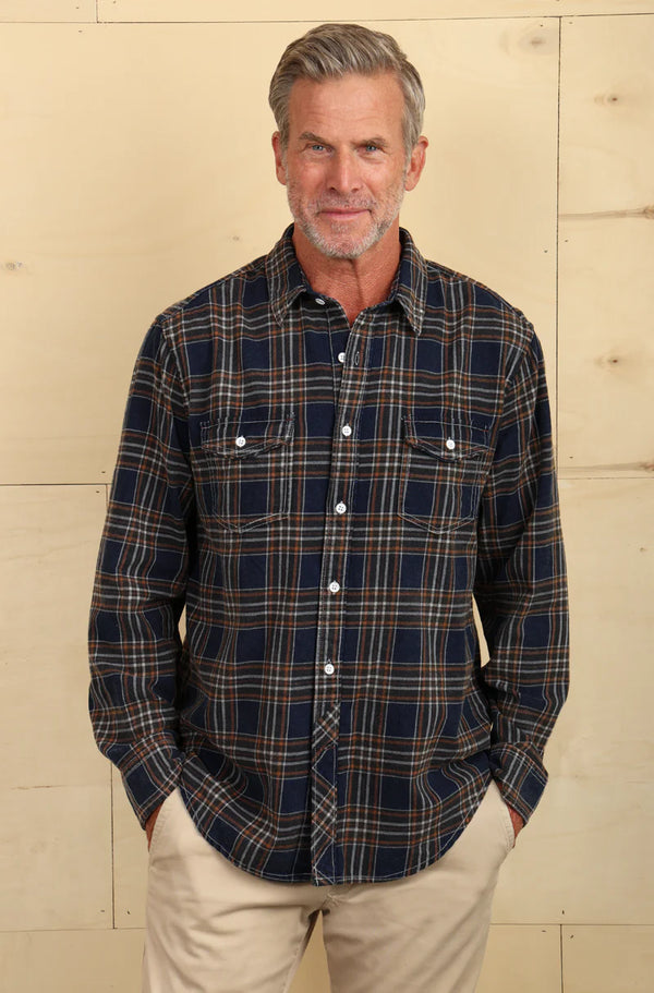 True Grit Daybreak Essex Indigo Shirt