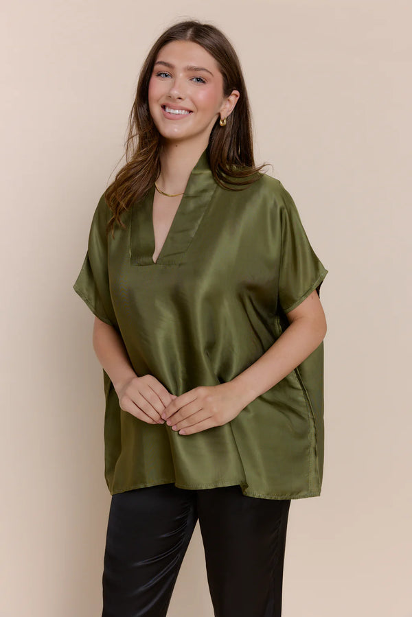 SOFIA COLLECTION INEZ BLOUSE 