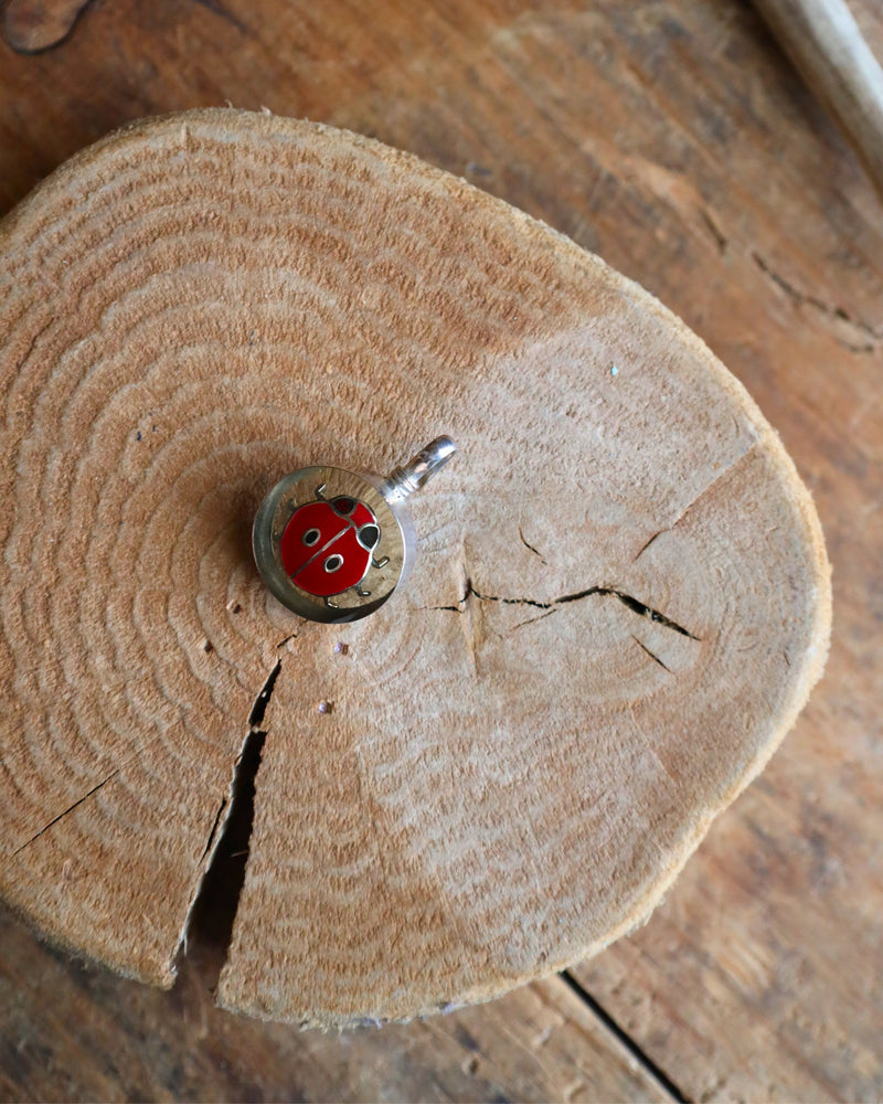 COREEN CORDOVA LADY BUG PENDANT