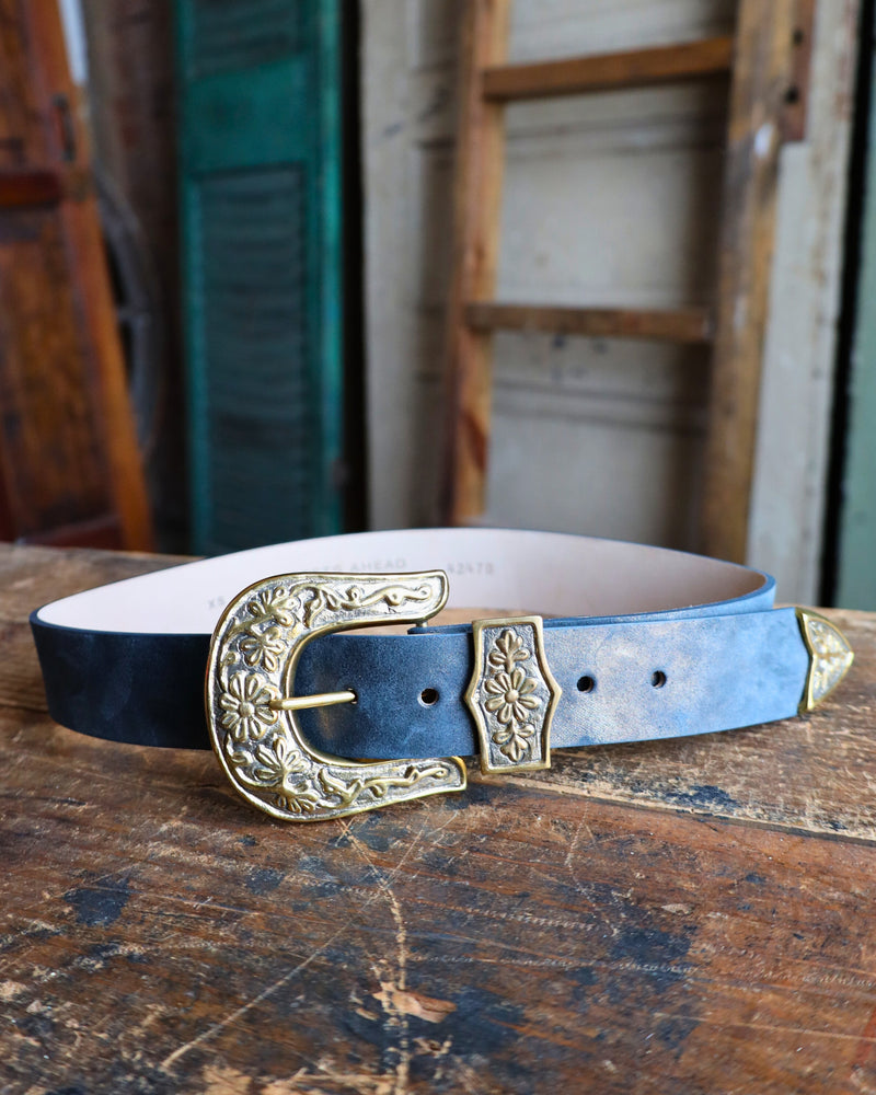 STREETS AHEAD WESTERN 3 PIECE BUCKLE BELT