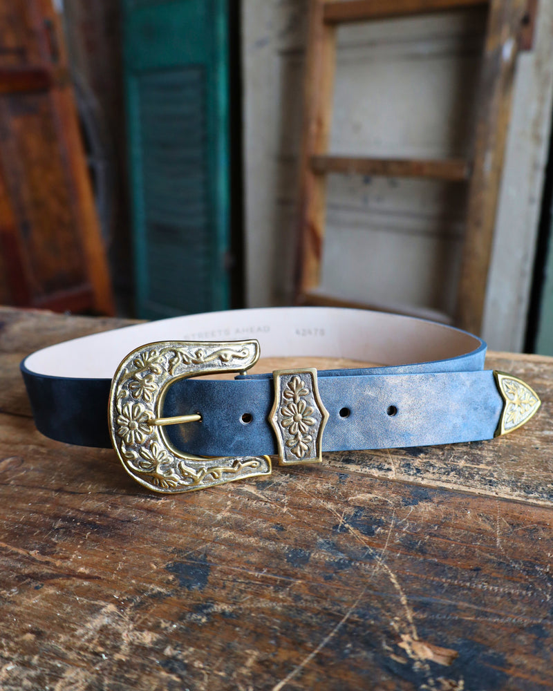 STREETS AHEAD WESTERN 3 PIECE BUCKLE BELT