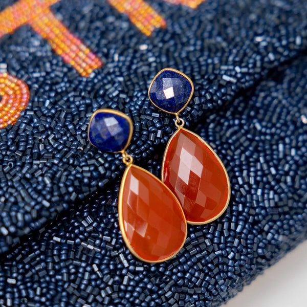 Christina Greene Game Day Drop Earrings