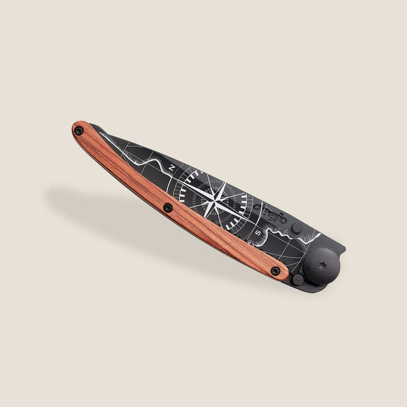 DEEJO USA TERRA INCOGNITA CORAL WOOD KNIFE