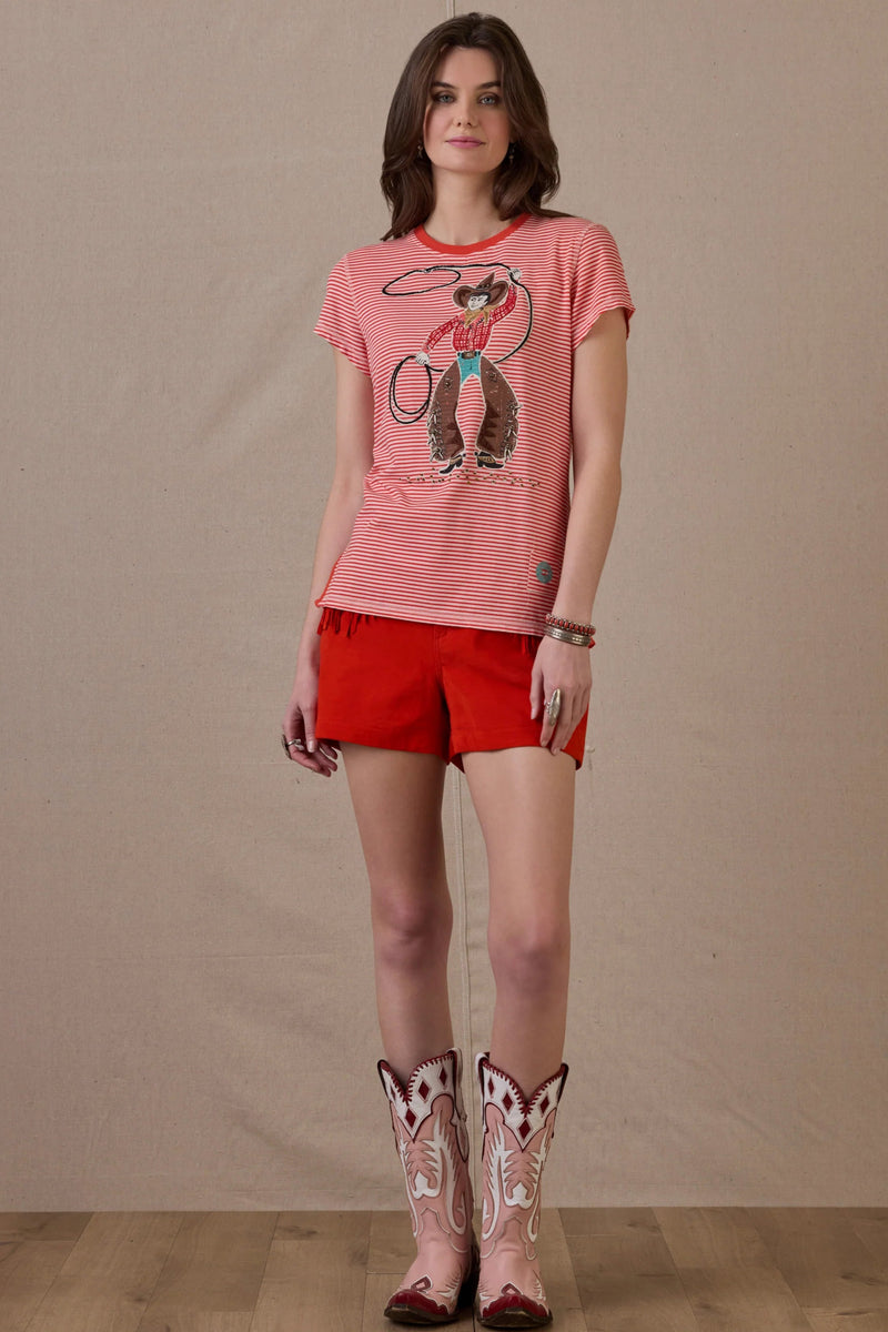 DOUBLE D RANCH ROOT 'N TOOT TEE