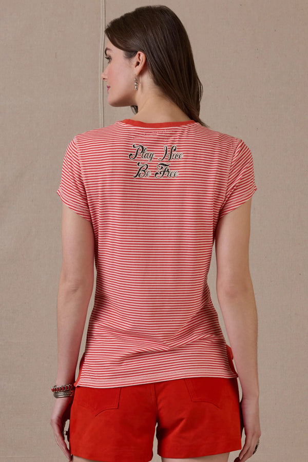 DOUBLE D RANCH ROOT 'N TOOT TEE