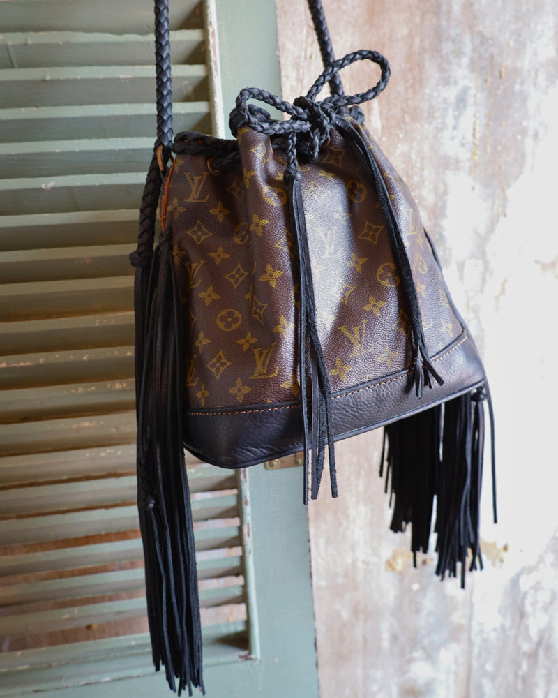 Louis Vuitton, Bags, Authentic Vintage Louis Vuitton Custom Fringe Bag