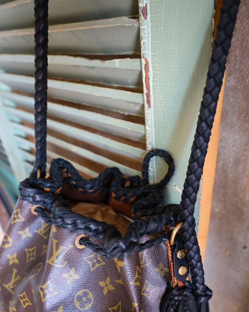 Louis Vuitton, Bags, Authentic Vintage Louis Vuitton Custom Fringe Bag