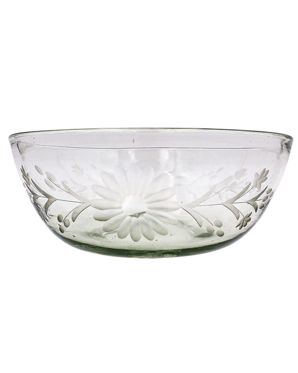 ROSE ANN HALL CONDESSA LARGE SOUP BOWL- CRYSTAL