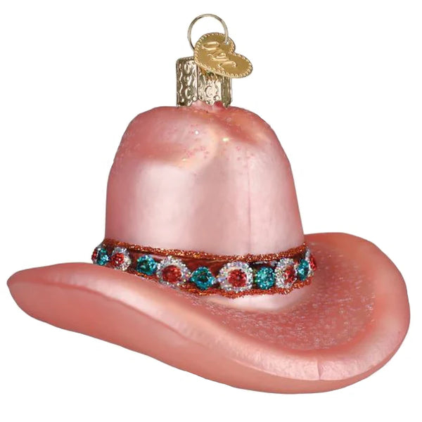 Cowgirl Hat Ornament 
