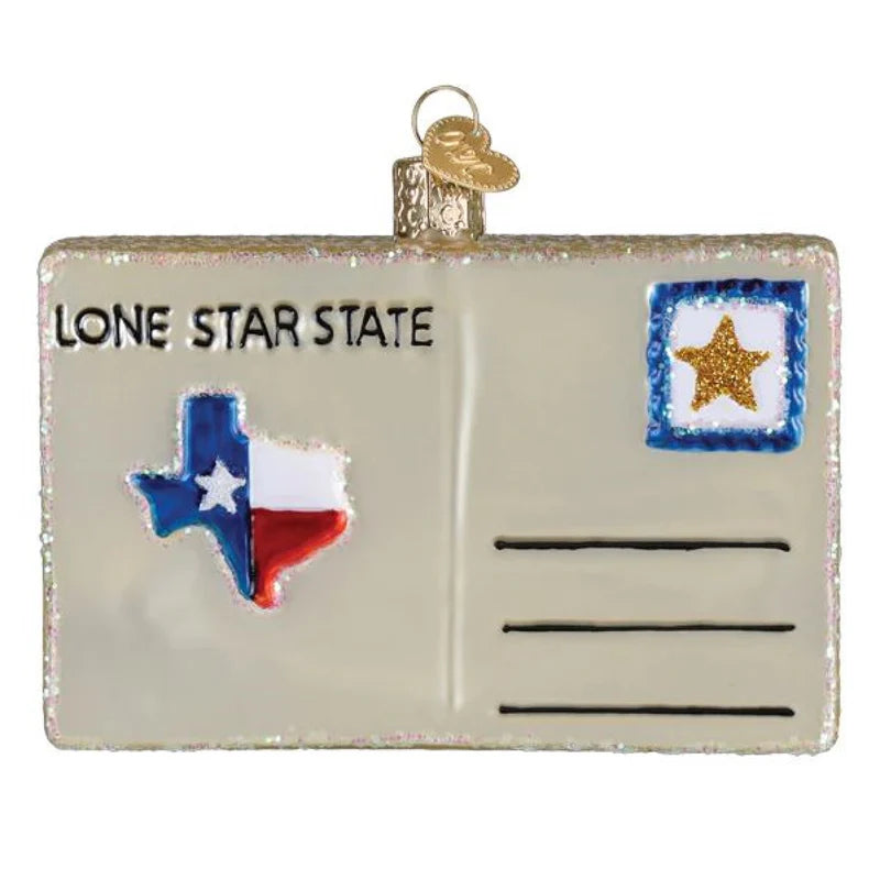 Texas Postcard Ornament
