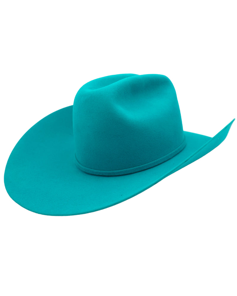 Greeley Hat Works Competitor Gunmetal Grey Brick Top Cowboy Hat