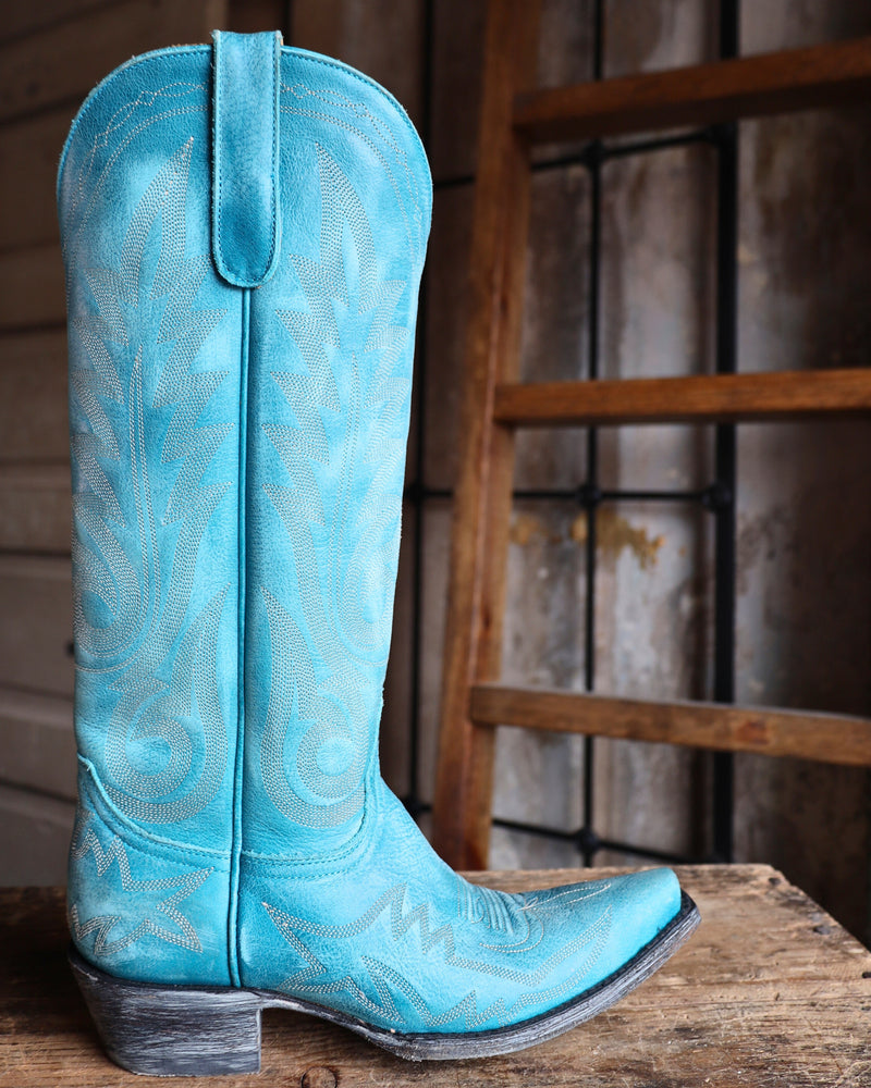 OLD GRINGO WOMEN'S NEVADA TURQUOISE BOOT