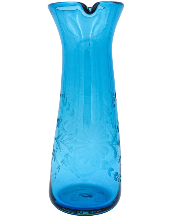 ROSE ANN HALL CONDESSA CARAFE- AQUA