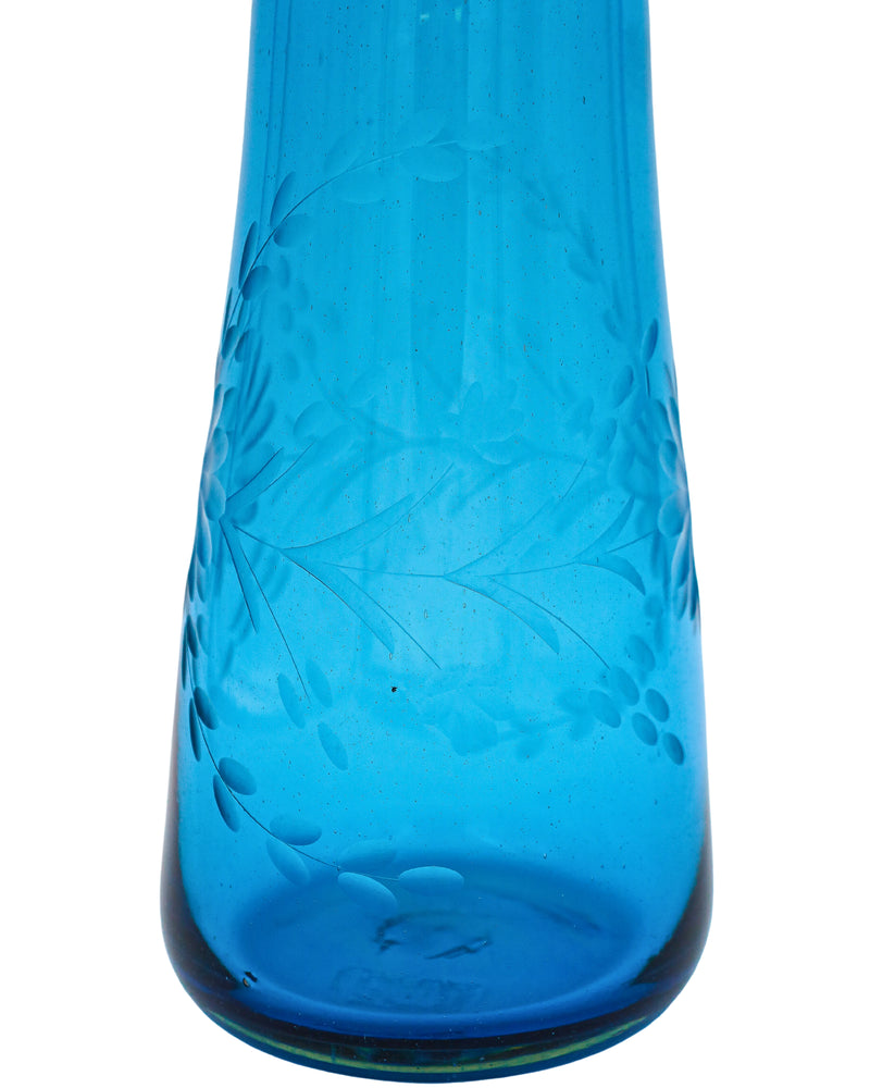 ROSE ANN HALL CONDESSA CARAFE- AQUA