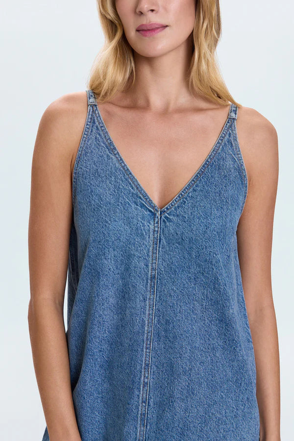 Pistola Tavi Pop Over Dress - Palms