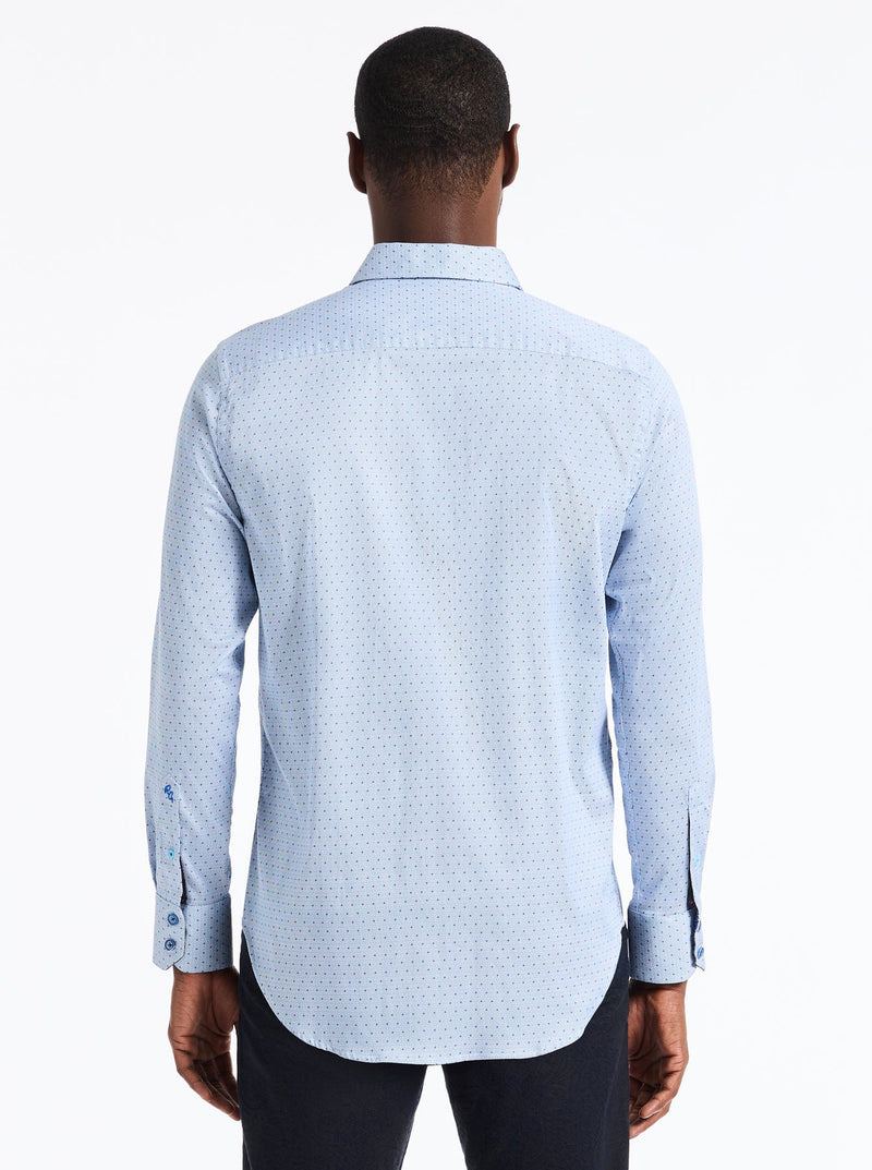 ROBERT GRAHAM CLAYTON LONG SLEEVE BUTTON DOWN SHIRT