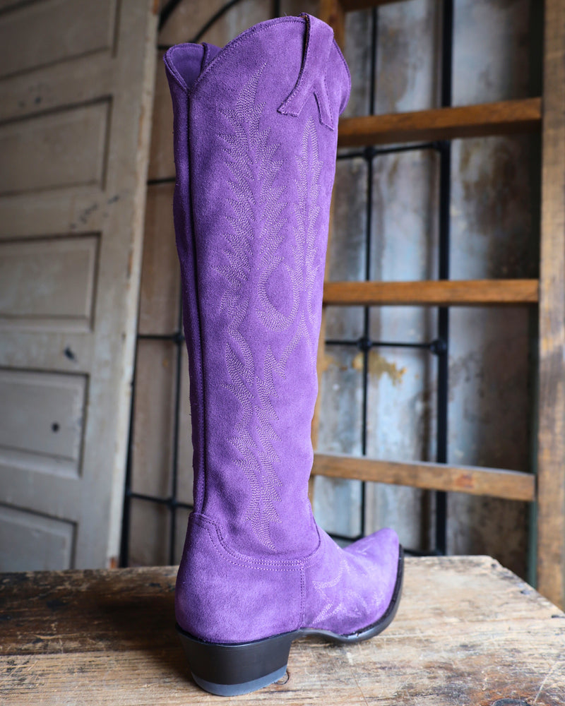 OLD GRINGO WOMEN'S MAYRA PURPLE SUEDE BOOT