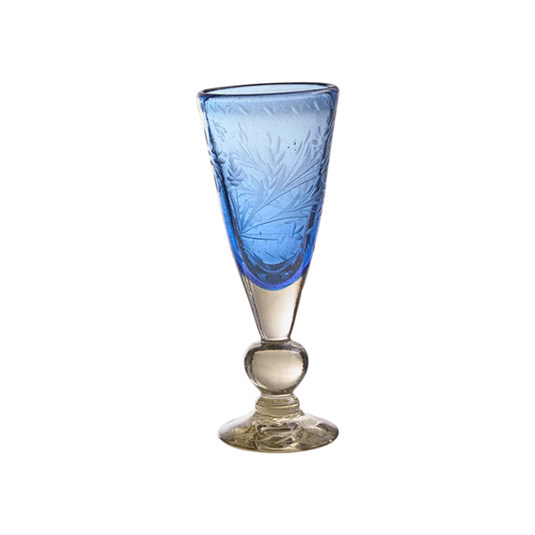 JAN BARBOGLIO AZURE FRANCES PEPITA GOBLET 