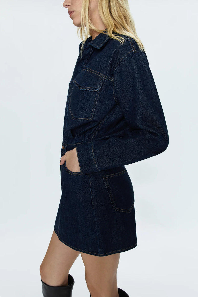 PISTOLA NINA DENIM DRESS