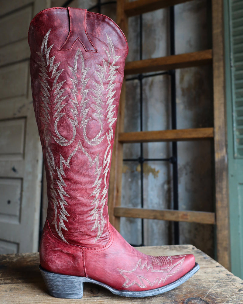 OLD GRINGO WOMEN'S MAYRA RED RELAXED BOOT