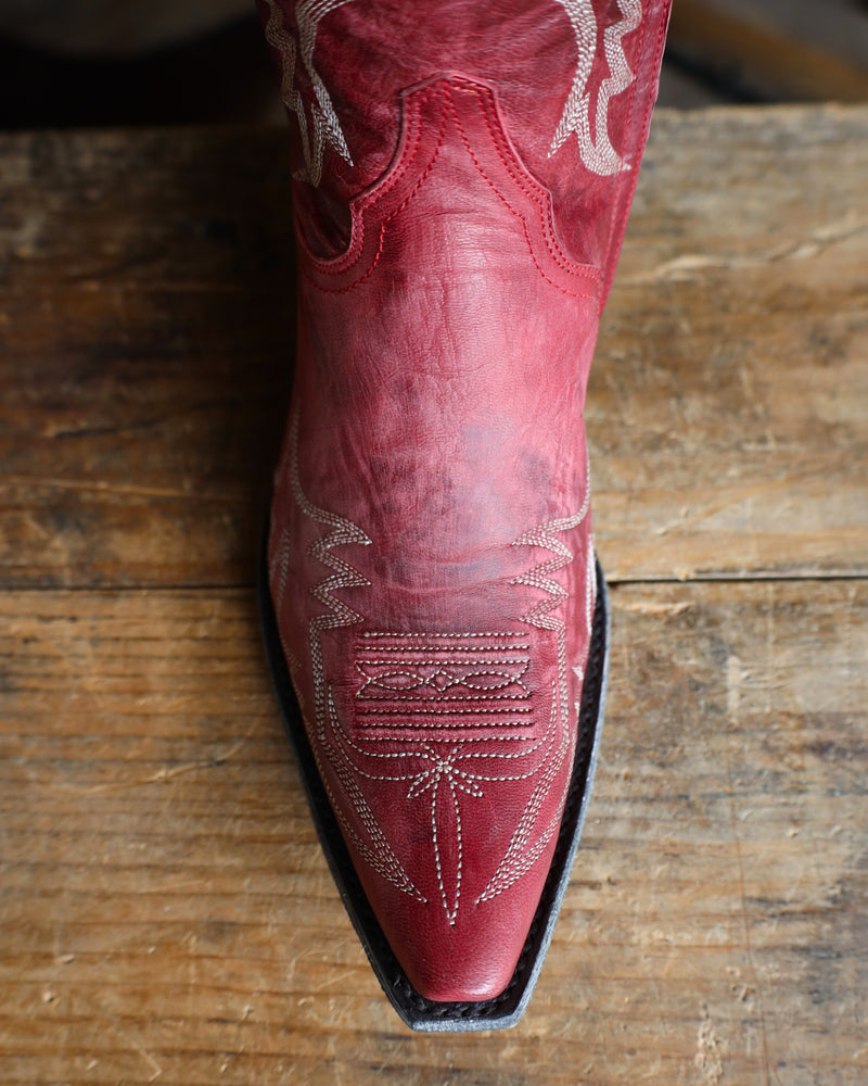 OLD GRINGO WOMEN'S MAYRA RED RELAXED 18" BOOT Maverick Fine Western Wear OLD GRINGO WOMEN'S MAYRA RED RELAXED 18" BOOT Maverick Fine Western Wear