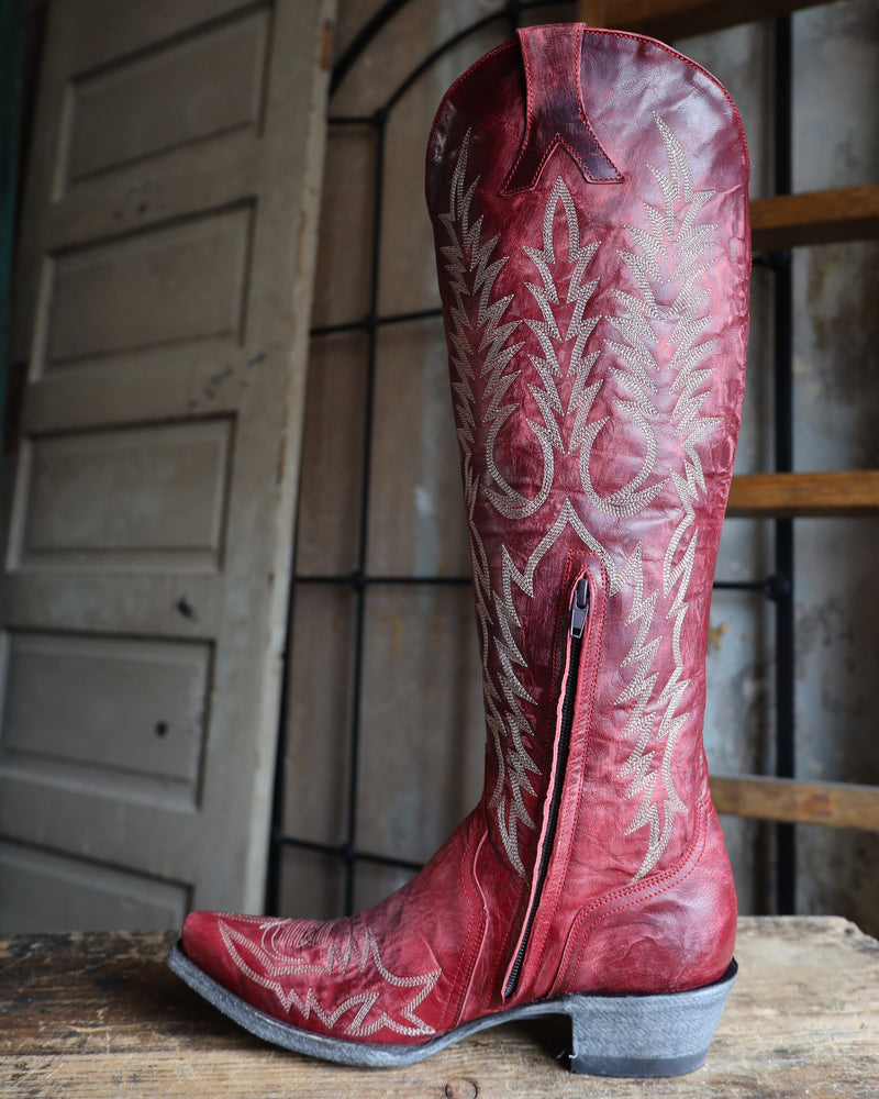 OLD GRINGO WOMEN'S MAYRA RED RELAXED BOOT