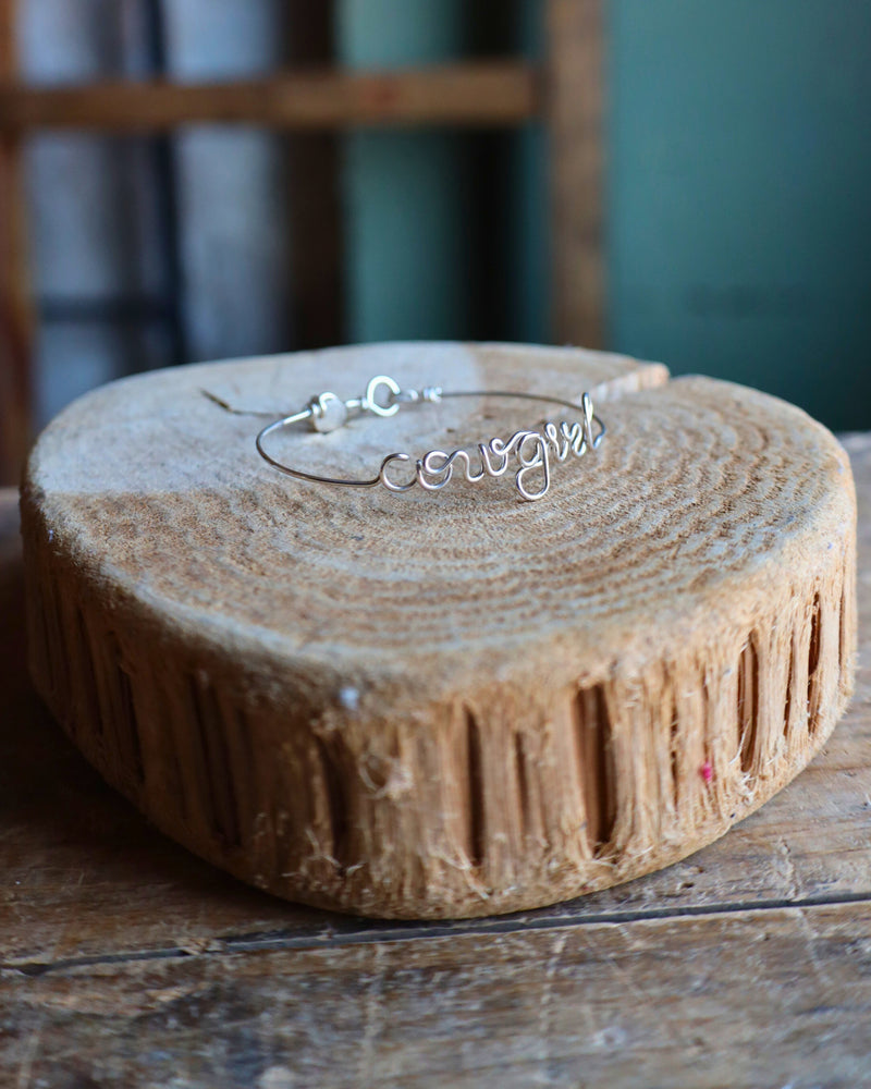 ATELIER PAULIN STERLING SILVER COWGIRL BRACELET