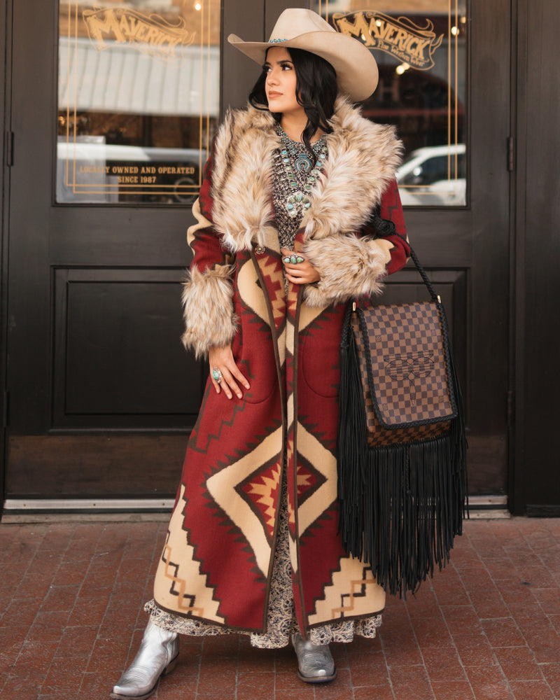 TASHA POLIZZI MOLLIE CASCADE ASHLAND COAT