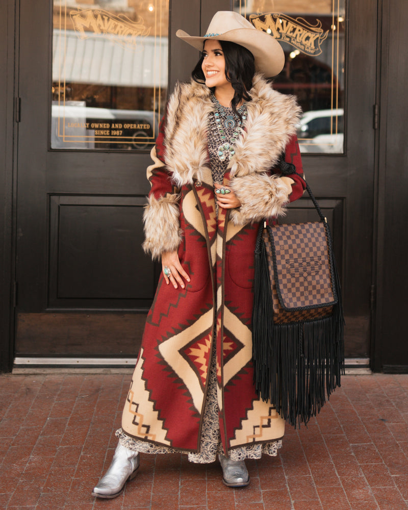 TASHA POLIZZI MOLLIE CASCADE ASHLAND COAT