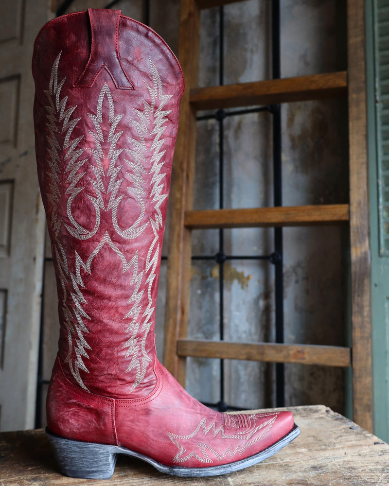 OLD GRINGO WOMEN'S MAYRA RED RELAXED BOOT