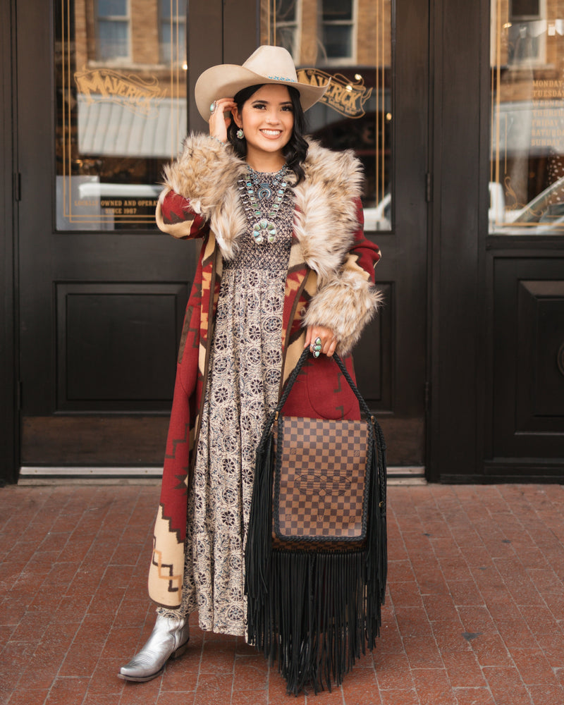 TASHA POLIZZI MOLLIE CASCADE ASHLAND COAT